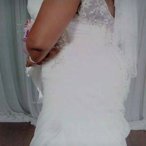 Plus Size " Juliette " Wedding Gown